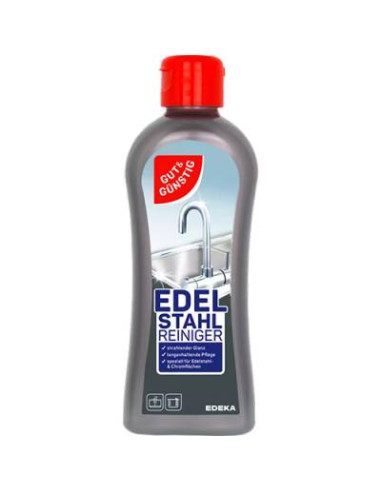 EDEKA Glas Stahl Reiniger  300 ml - mleczko do czyszczenia stali nierdzewnej i przedmiotów ze stali