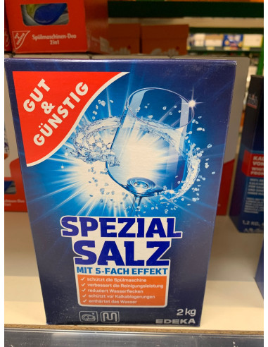 EDEKA Spezial-Salt 2 kg - sól do zmywarek