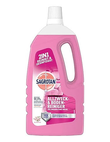 SAGROTAN Allzweck-Boden-Reiniger Blütenfrische  1,5 l - uniwersalny płyn czyszczący  świeże kwiaty