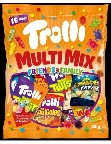 TROLLI Multi Mix Friends & Family 430g - żelki